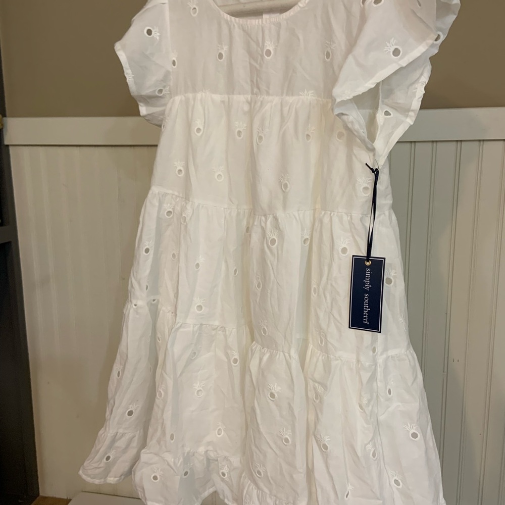 Simply southern mini eyelet dress